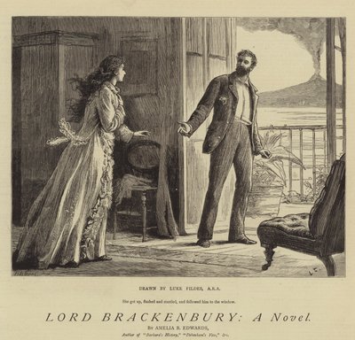 Lord Brackenbury, een roman door Samuel Luke Fildes